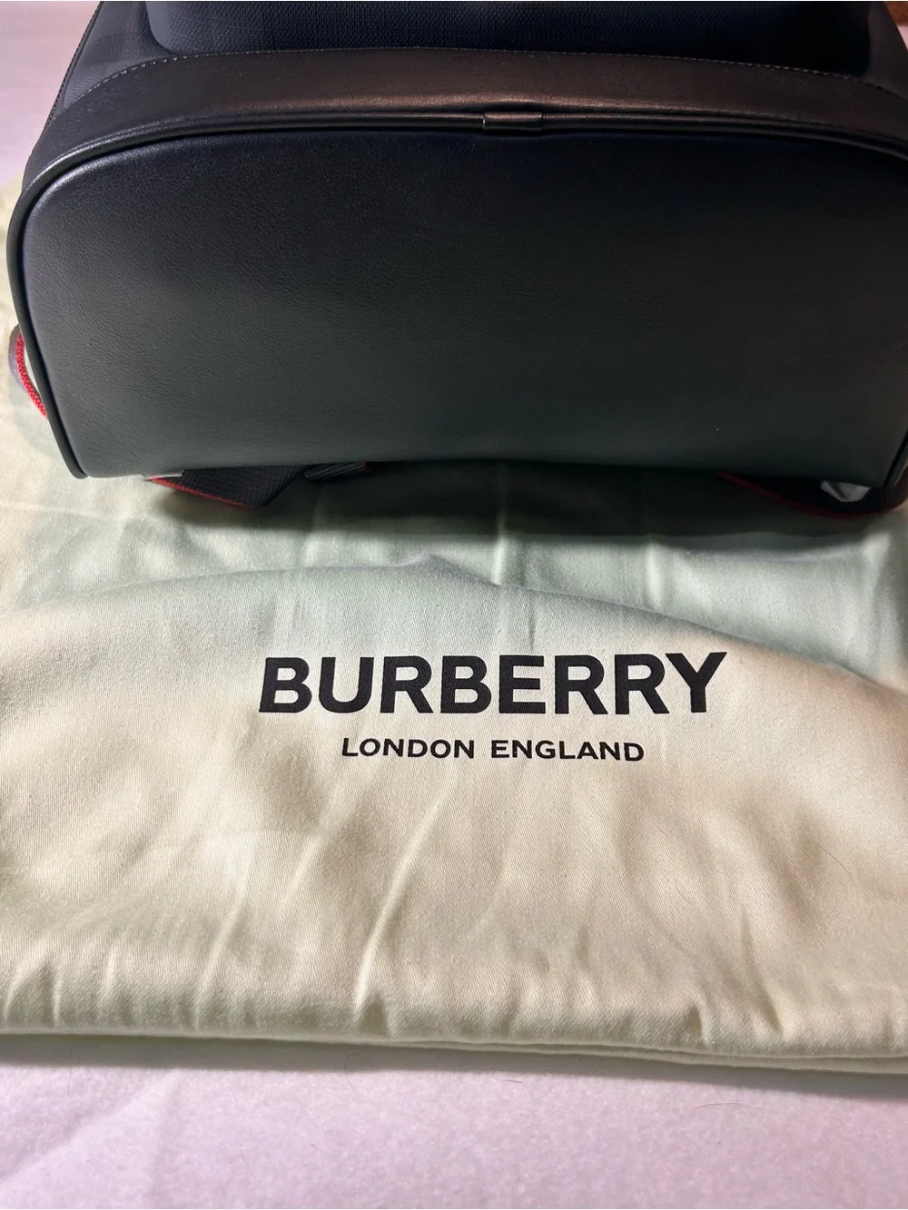 Burberry Rocco Charcoal London Check Backpack - NWT (New With Tags)